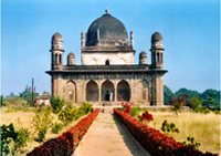 Dome of Shah Nawaz Khan Monument